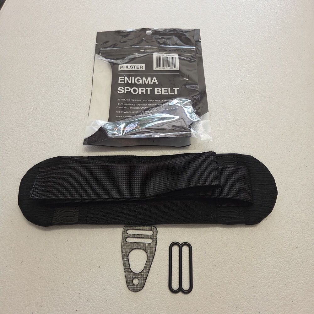 Phlster Enigma Sport Belt Size XS Black